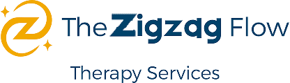 Logo of The Zigzag Flow Therapy Services.